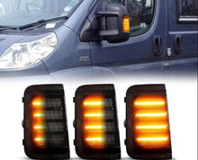 Диодни бягащи мигачи за огледала за Fiat Ducato / Citroen Jumper / Promaster (2006-2019) - опушени