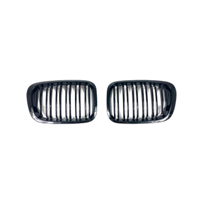 Решетки за BMW E46 sedan, combi (1998-2001) / compact (2001-2005) - с двойни ребра M3