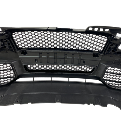 Предна броня за Audi A4 B7 8E (2004-2008) - S-Line Design с черна решетка без отвори за парктроник