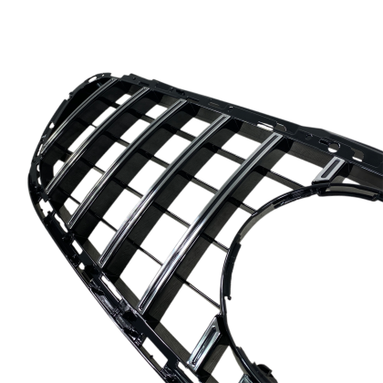 Решетка за Mercedes W212 E-Class (2014-2015) chrome/black - GT
