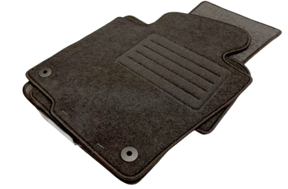 Мокетни стелки за VW Passat B6 / B7 / 3С (2005-2014) - с кръгли щипки
