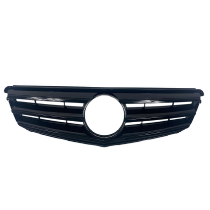 Решетка Mercedes W204 (2007-2011) - черна гланц
