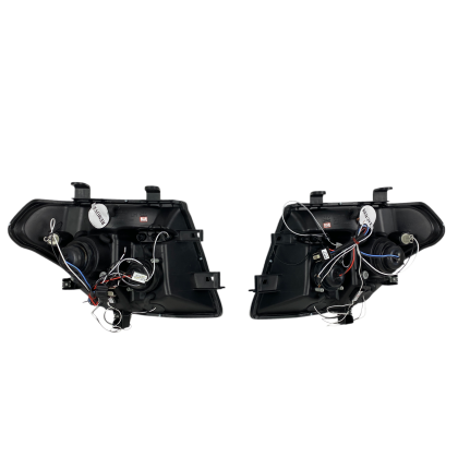 Кристални фарове за Nissan Navara / Pathfinder (2005-2009) - хром