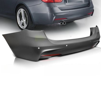 Задна Броня за BMW F31 комби (2011+) - M-Tech дизайн с отвори за парктроник