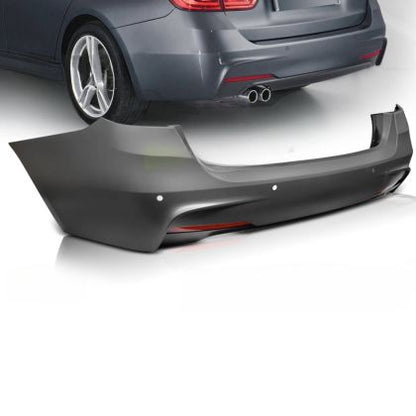 Задна Броня за BMW F31 комби (2011+) - M-Tech дизайн с отвори за парктроник
