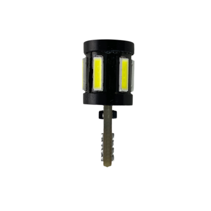 Лед крушка тип Т10 с 5 SMD 7020 + 4 SMD отпред 3030 Canbus - 5000К