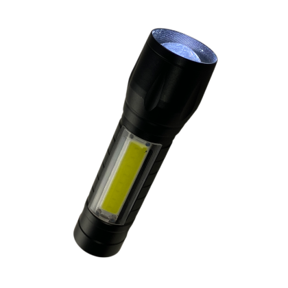 Акумулаторно фенерче с калъф и USB кабел