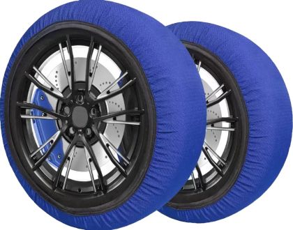 Текстилни вериги за сняг Streetech - син цвят - размер XS - 2бр.