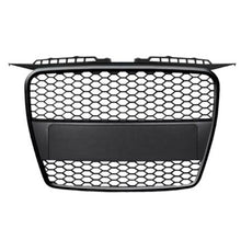 Решетка с поставка за емблема за Audi A3 (2003-2008) - RS-Look Черна