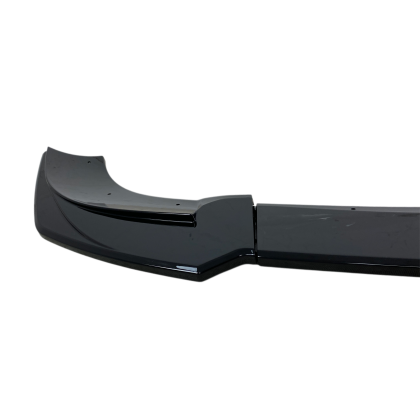 Добавка предна броня за Mercedes W204 C-Class (2007-2013) / AMG - черен гланц