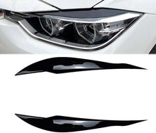Вежди за фарове BMW F30 (2011-2018) - черни гланц