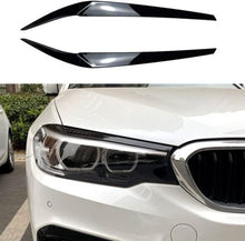Вежди за фарове BMW G30 (2018-2020) - черни гланц
