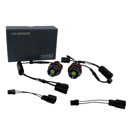 40W Лед крушки за ангелски очи за BMW E39 / E60 / E53 X5 / E65 / E87 / E63 - бял цвят