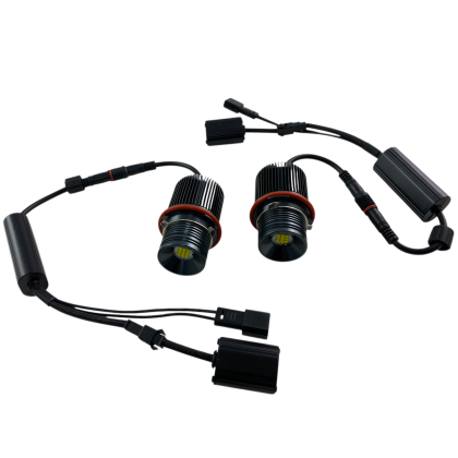 40W Лед крушки за ангелски очи за BMW E39 / E60 / E53 X5 / E65 / E87 / E63 - бял цвят