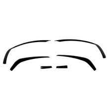 Добавка предна броня за Mercedes C-Class W204 (2007-2013) - черен гланц