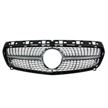 Решетка Mercedes W176 A-Class (2013-2015) - Diamond look, черна с хром лайсни