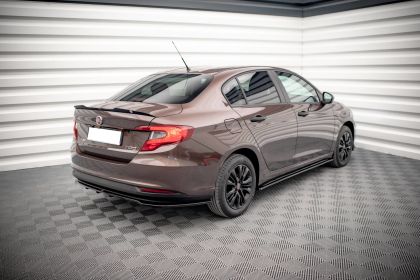 Спойлер за багажник за Fiat Tipo (2015+) sedan - черен гланц