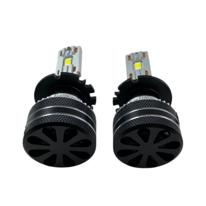 Лед крушки - Led система D1S / D2S / D2R / D3S / D4S на 12V Волта без баласти Streetech модел STN2 за фарове - 150 000 Лукса, 45W - Canbus 6000K - 1500% повече светлина