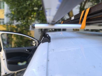 Универсални алуминиеви напречни греди за таван на кола без рейки Streetech PRF - 120см