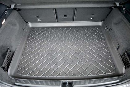 Гумирана стелка за багажник за Mercedes B-Class W246 (2011+) Hatchback 5d upper boot; with adjustable boot floor (EASY VARIO PLUS SYSTEM and with LOAD COMPARTMENT PACKAGE); approx. lenght of the boot liner 82 cm