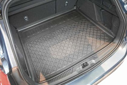 Гумирана стелка за багажник за Ford Focus IV combi / Focus Active (2018+) / Focus IV Mild Hybrid combi (2020+); upper boot (flat loading threshold); variable boot floor in top position