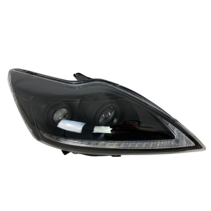 Кристални фарове за Ford Focus (2009-2011), led с дневни светлини