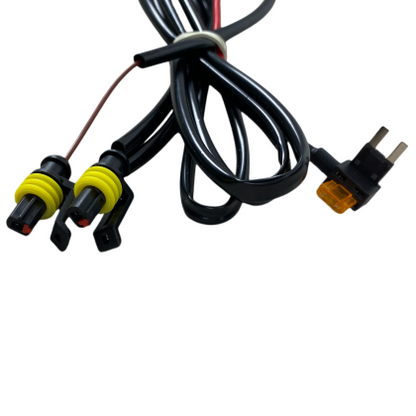 Кристални фарове за Ford Focus (2009-2011), led с дневни светлини