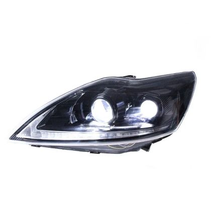 Кристални фарове за Ford Focus (2009-2011), led с дневни светлини