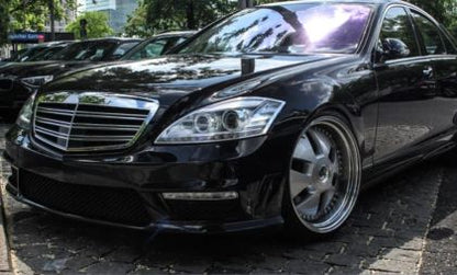Кристални фарове за Mercedes S-Class W221, led с дневни светлини