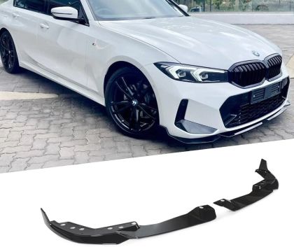 Добавка предна броня за BMW G20 (2023+) - черен гланц