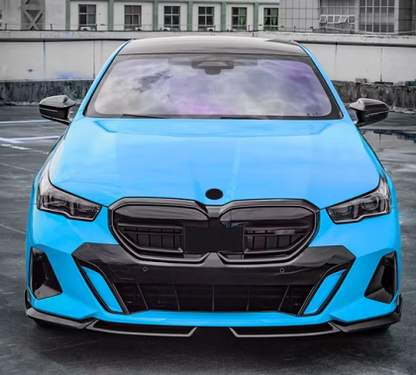 Добавка предна броня за BMW G60 / G68 (2024+) M-Performance design - черен гланц