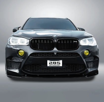 Добавка предна броня за BMW X5 G05 (2019+) - черен гланц