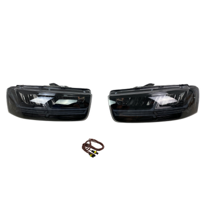 Кристални фарове за Chevrolet Captiva (2011-2018), led с дневни светлини