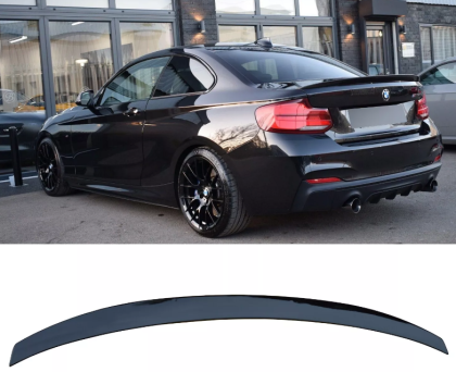 Спойлер за багажник за BMW F22 (2014-2021) - черен гланц