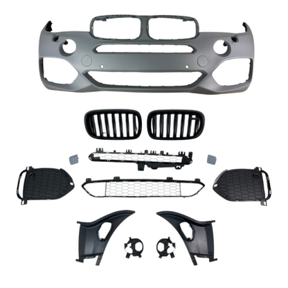 Предна броня за BMW X5 F15 - M-Tech / M-Sport с бъбреци