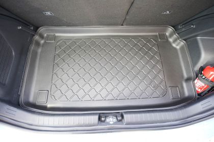 Гумирана стелка за багажник за Hyundai i20 III / 48V-Hybrid (2020+); upper boot; on variable boot floor in top position