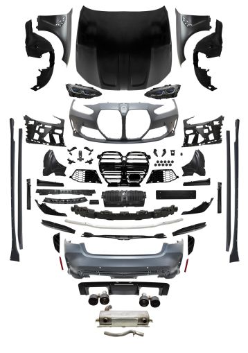 Боди кит BMW G20 (2019-2021) конверсия към G80 - M3 дизайн