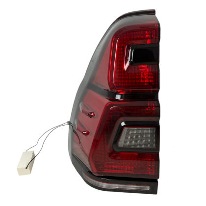 Диодни стопове за TOYOTA LAND CRUISER Prado J120 (2003-2009) - full Led Uprgade to J150 look - червени с бягащ опушен мигач