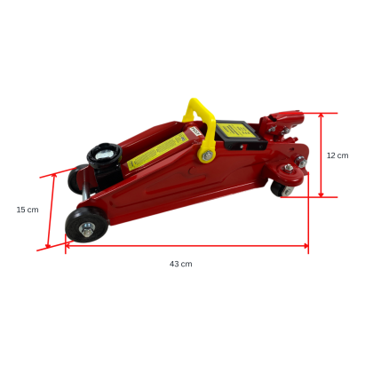 Хидравличен крик тип "крокодил" (130-340mm) Petex - 2 тона