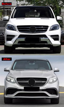 Боди кит Mercedes ML-Class W166 конверсия към GLE W166