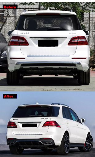 Боди кит Mercedes ML-Class W166 конверсия към GLE W166