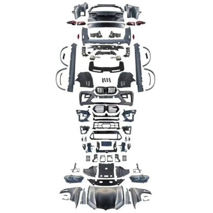 Боди кит BMW X5 E70 (2008-2013) конверсия към X5 M G05 F95 facelift