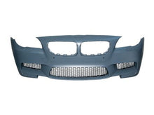 Предна броня за BMW F10 / F11 (2010-2014) - M5 дизайн с отвори за парктроник, без отвори за халогени