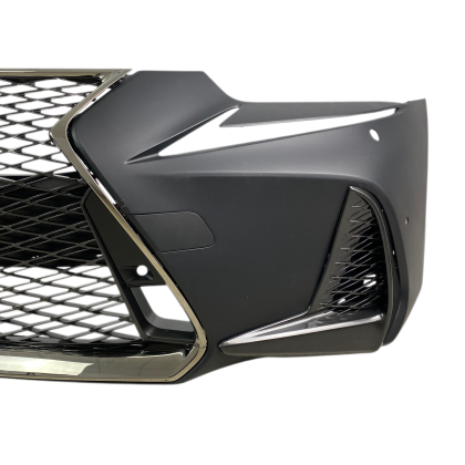 Предна броня за Lexus IS (2017-2020) F Sport с отвори за парктроник и пръскалки