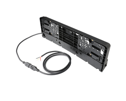 Suport număr înmatriculare cu bară LED încorporată 20" 51cm 12v 24v lumină albă și portocalie