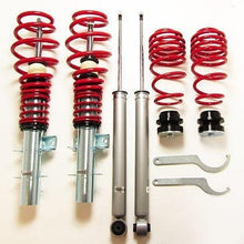 Suspensie reglabilă Audi A2 / Seat Cordoba, Ibiza / Skoda Fabia I / VW Polo (2002-2009) - roșu