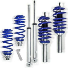 Suspensie reglabilă AUDI A4 B8 B9 (2007-2015) / A5 (2009-2017) / A6 4F (2008-2018) / A7 (2009-2017) - arcuri albastre