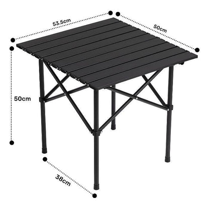 Сгъваема маса за къмпинг 55x50см