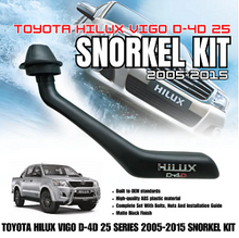 Шнорхел за TOYOTA HILUX VIGO PICK-UP,  бензин 2005-2015, десен