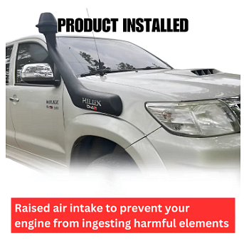 Шнорхел за TOYOTA HILUX VIGO PICK-UP,  бензин 2005-2015, десен